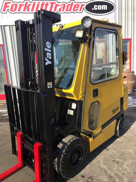 42" forks 2000 yellow yale forklift for sale